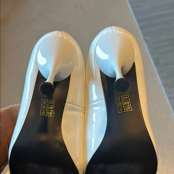 Jeffrey Campbell BIG White Bow Shoes - Picture 10 of 13